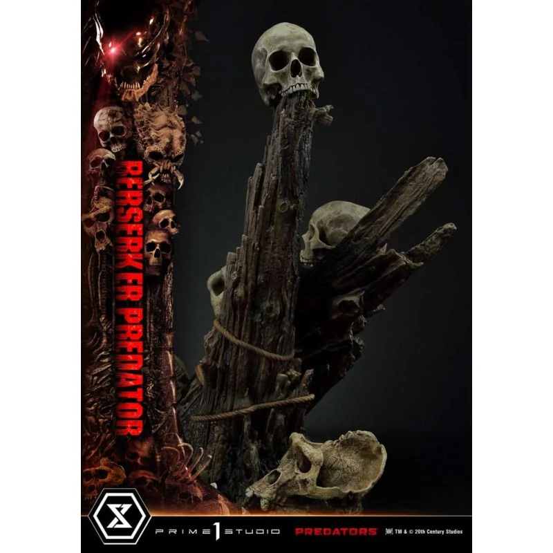 Predators statuette Berserker Predator Deluxe Bonus Version 100 cm