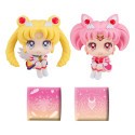 Sailor Moon Cosmos The Movie Look Up Eternal Sailor Moon & Eternal Sailor Chibi Moon LTD Ver. 11 cm