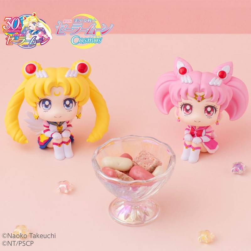 Sailor Moon Cosmos The Movie Look Up Eternal Sailor Moon & Eternal Sailor Chibi Moon LTD Ver. 11 cm