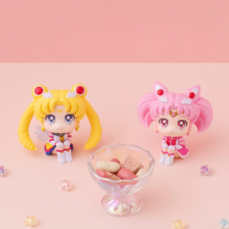 Sailor Moon Cosmos The Movie Look Up Eternal Sailor Moon & Eternal Sailor Chibi Moon LTD Ver. 11 cm