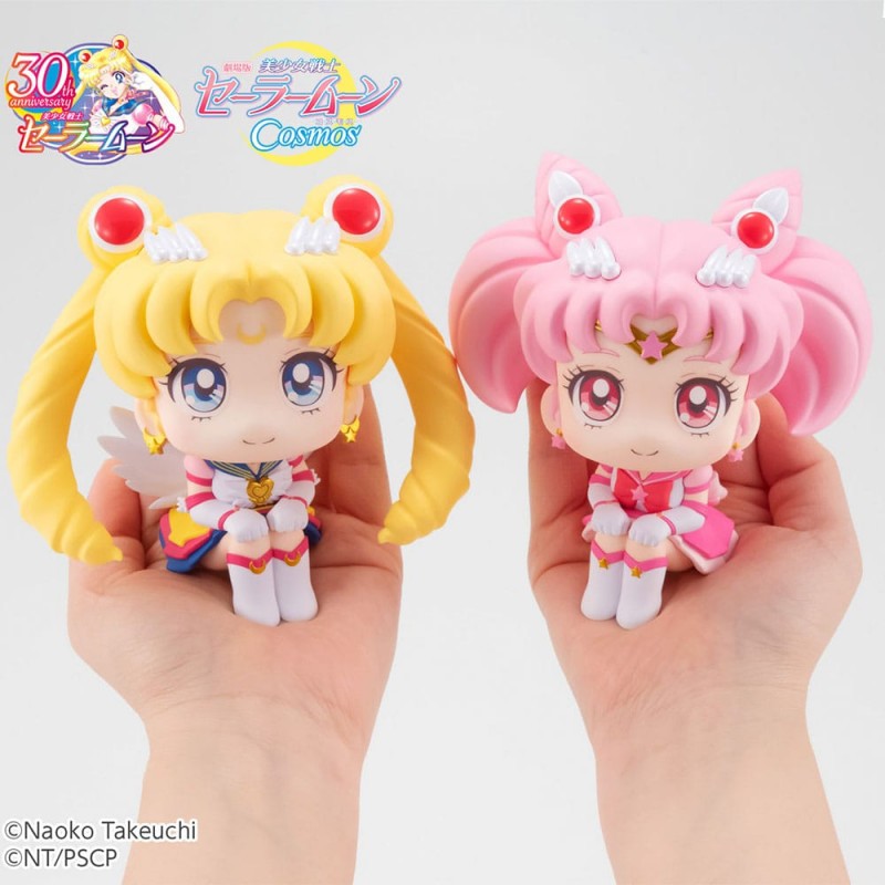 Sailor Moon Cosmos The Movie Look Up Eternal Sailor Moon & Eternal Sailor Chibi Moon LTD Ver. 11 cm