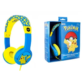 POKEMON - Casque Audio OTL 3-7 Junior 85db - Pikachu