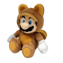 SUPER MARIO - Mario Tanooki - Peluche 20cm