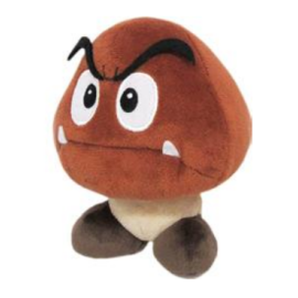 SUPER MARIO - Goomba - Peluche 14cm