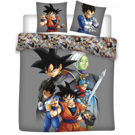 DRAGON BALL - Parure de lit 240x220cm - '100% Coton'