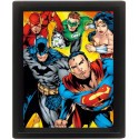 DC COMICS - 3D Lenticular Poster 26X20 - Heroes