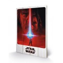 STAR WARS 8 The Last Jedi - Impression sur bois 40x59cm