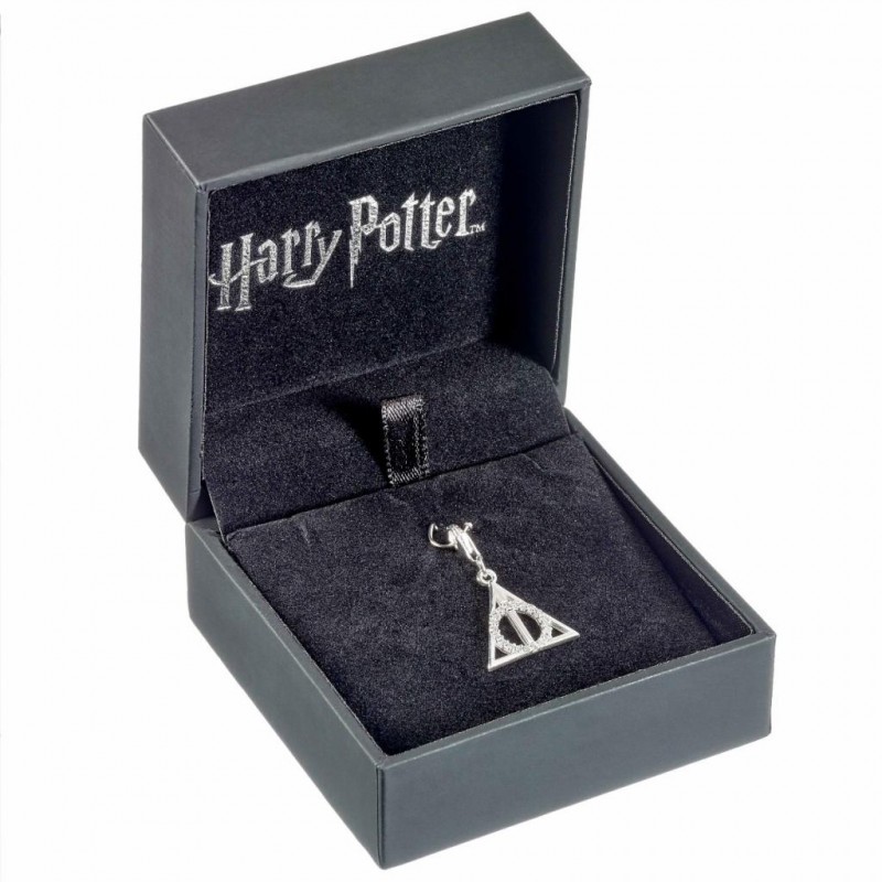 HARRY POTTER - Reliques de la Mort -Charme Clip Cristaux pour Bracelet