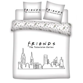 FRIENDS - Parure de lit 240X220 - Friends '100% microfibre'