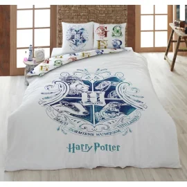 HARRY POTTER - Parure de lit 140x200cm - Hogwarts W. '100% microfibre'