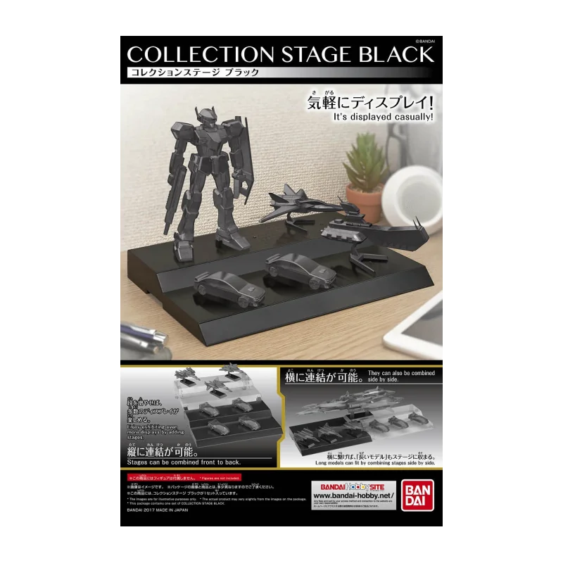 GUNDAM - Model Kit - COLLECTION STAGE BLACK