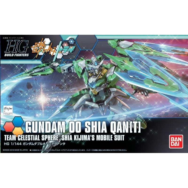 GUNDAM Build Fighters - Model Kit - HG 1/144 - Gundam OO Sia Qan(t)