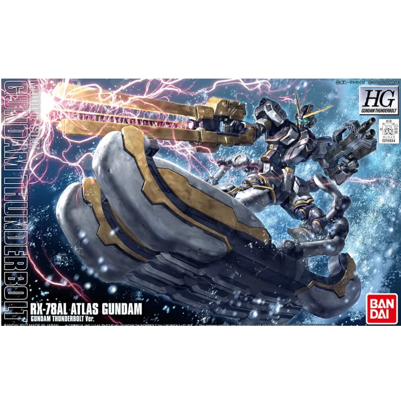 GUNDAM - Model Kit - HG 1/144 - Atlas Thunderbolt - 13CM