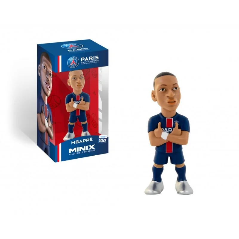 PSG - Kylian Mbappé "007" - Figurine Minix 12cm