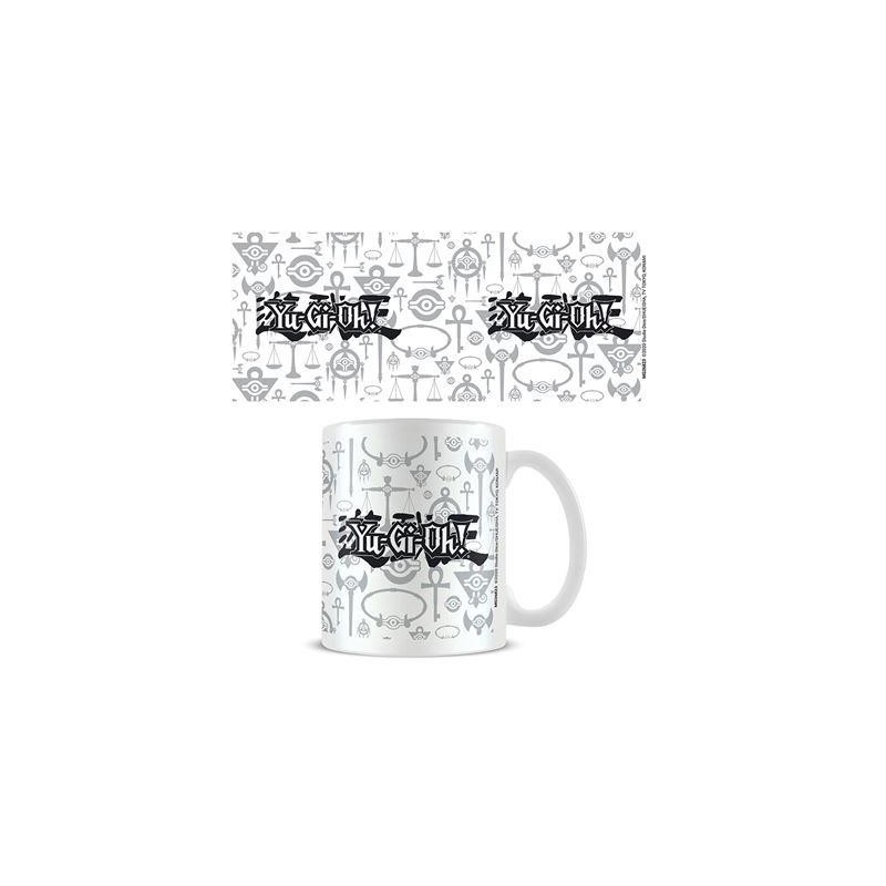 YU-GI-OH! - Mug - 300 ml - Logo Noir & Blanc