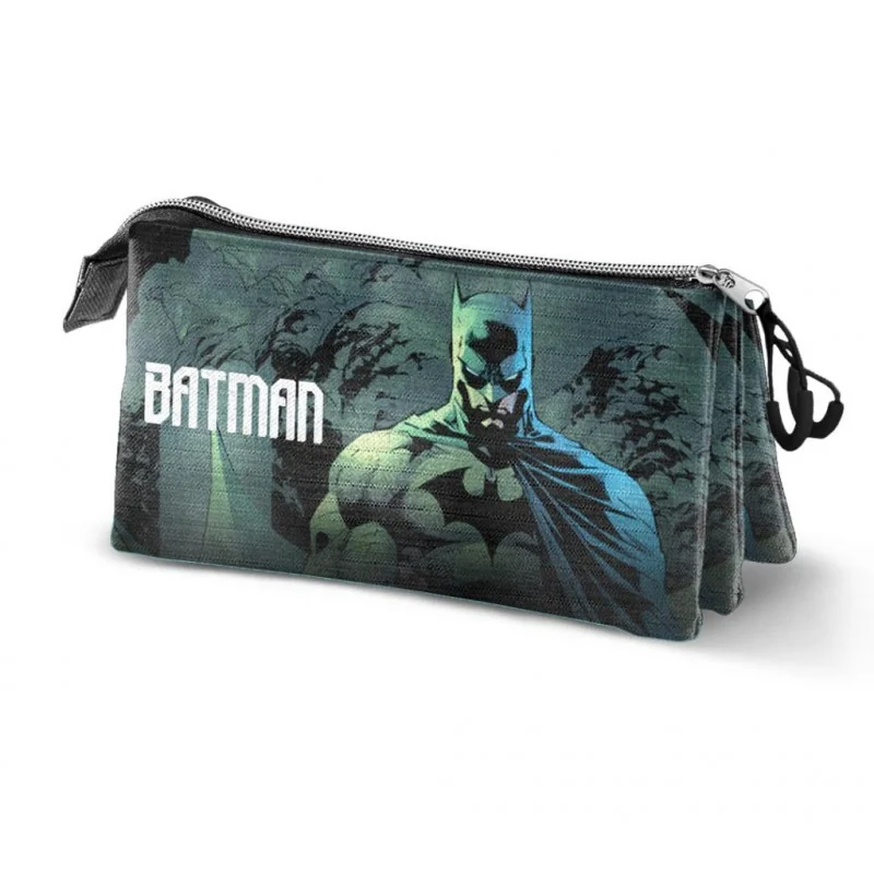 BATMAN - Arkham - Trousse Triple '23x11x7cm'