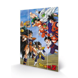 DRAGON BALL Z - Battle Clash - Impression sur bois 40x59cm