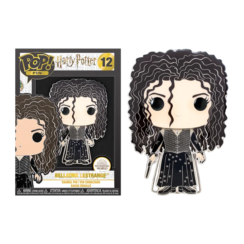 HARRY POTTER - Pop Large Enamel Pin N° 12 - Bellatrix Lestrange