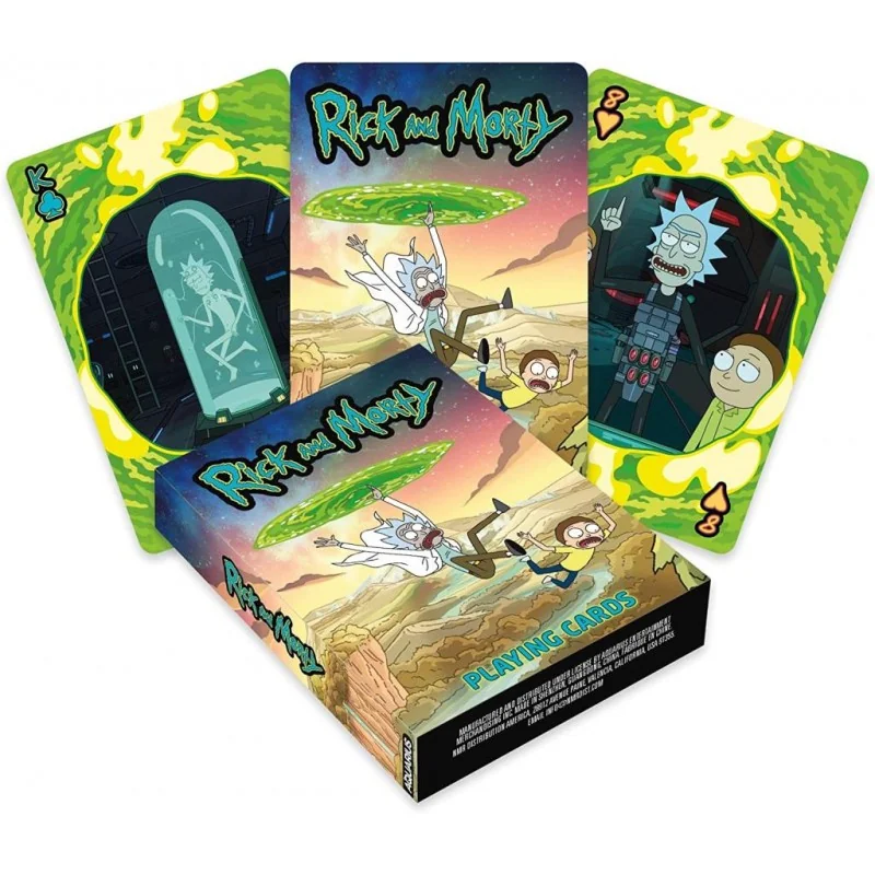 RICK ET MORTY - Portails - Jeu de cartes