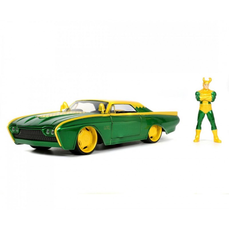 MARVEL - Loki & 1963 Ford Thunderbird - 1:24