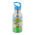 ANIMAL CROSSING - Bouteille d'eau en métal avec Paille 500ml