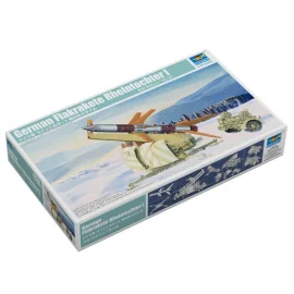 Maquette plastique d’un lance missiles Allemand Rheintochter I 1:35