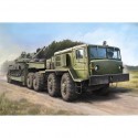 Maquette plastique de camion militaire Russe MAZ-537G fin de production avec remorque MAZ/ChMZAP-5247G 1:72