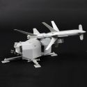 Maquette plastique d’un lance missiles Allemand Rheintochter I 1:35