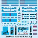Maquette d’hélicoptère en plastique Russe Kamov Ka-29 Helix-B 1:35