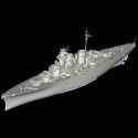 Maquette plastique de bateau militaire Allemand DKM h Class 1:350