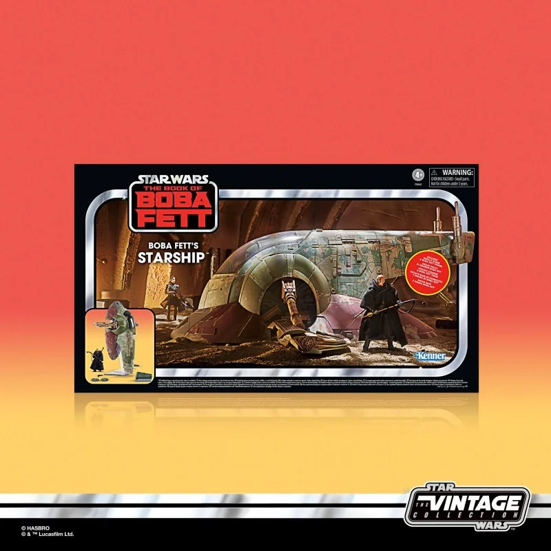 Star Wars: The Book of Boba Fett The Vintage Collection véhicule Boba Fett's Starship