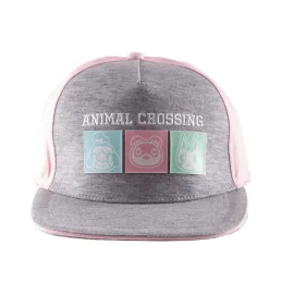 Animal Crossing casquette Snapback Pastel Squares