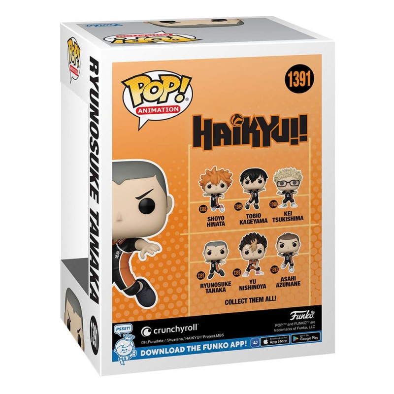 Haikyu!! POP! Animation Vinyl Figure Tanaka 9 cm