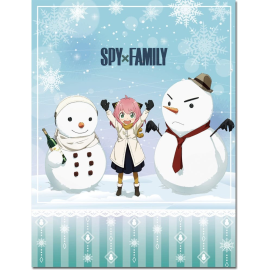 Spy x Family couverture Snowman and Anya 117 x 152 cm