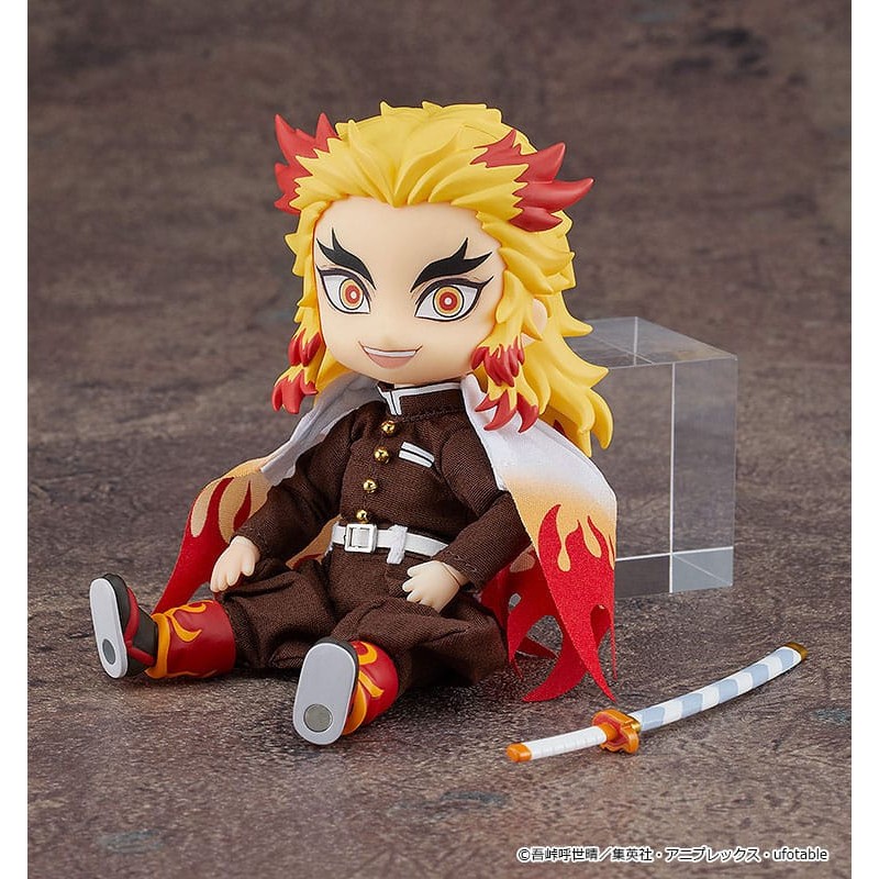 Demon Slayer: Kimetsu no Yaiba Figure Nendoroid Doll Kyojuro Rengoku 14 cm