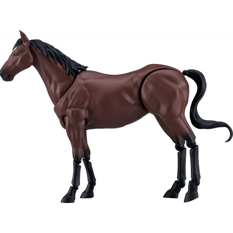 Original Character Figure Figma Wild Horse (Bay) 19 cm