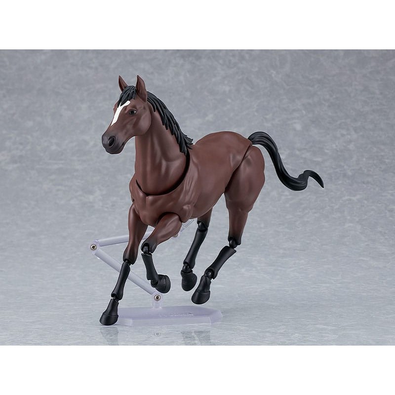 Original Character Figure Figma Wild Horse (Bay) 19 cm