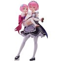 Re:Zero Starting Life in Another World Ram & Childhood Ram 23 cm