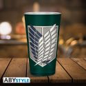 ATTACK ON TITAN - Verre XXL - 400 ml – Symbole Scout - boîte 