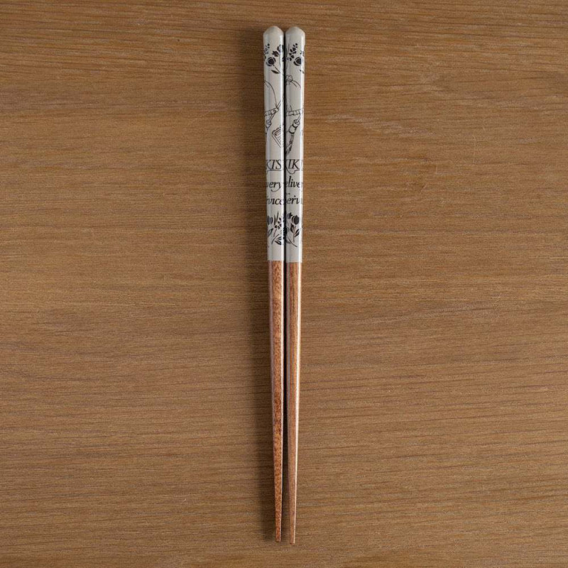 Kiki Delivery Brown Sketches Chopsticks