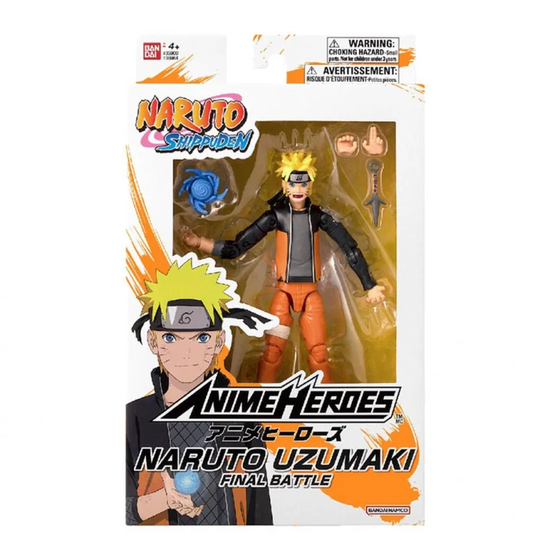 NARUTO - Naruto "Final Battle" - Figure Anime Heroes 17cm