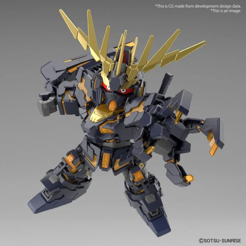 SD GUNDAM -Cross Silhouette Unicorn 02 Banshee & Norn Parts -Model Kit