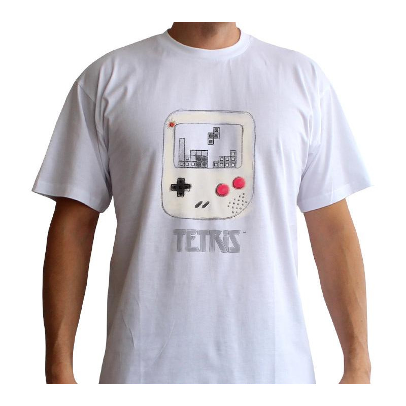 TETRIS - T-Shirt GameBoy - White 