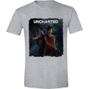 UNCHARTED - T-Shirt The Lost Legacy Cover - Grey 