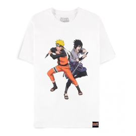 NARUTO SHIPPUDEN - Sasuke & Naruto - T-Shirt Homme 