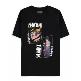 NARUTO SHIPPUDEN - Naruto & Sasuke - T-Shirt Homme 