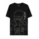 NARUTO Shippuden - Kakashi Line Art - T-shirt Homme (XS)