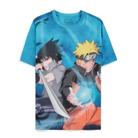 NARUTO SHIPPUDEN - Naruto & Sasuke - T-shirt Homme 