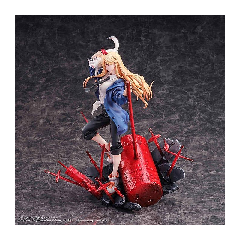 CHAINSAW MAN - Power & Meowy - 28cm by Sega