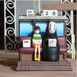 LE VOYAGE DE CHIHIRO - Train Unabara - Diorama & Calendrier 11cm